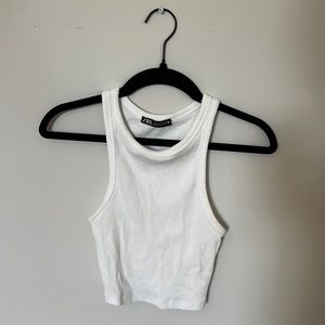 WHITE ZARA TOP